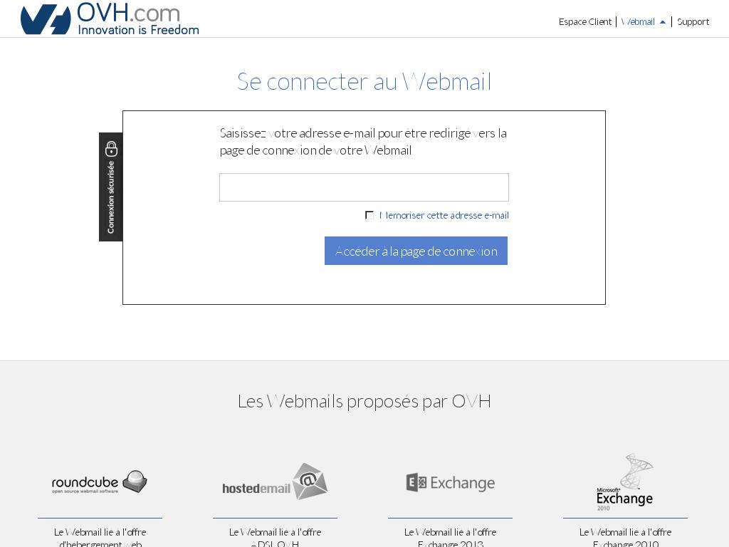 Ex.mail.ovh.mail Professional email
